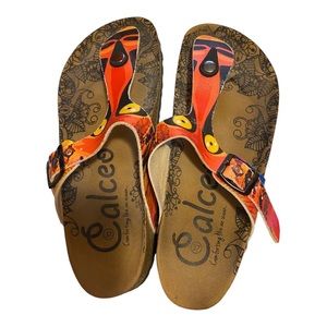 Calceo Women’s Adjustable Colorful Sandals